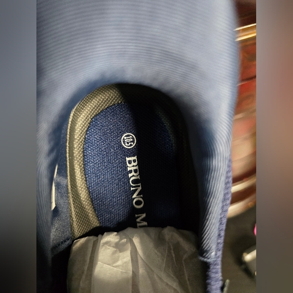 Bruno Marc Men’s Navy Mesh Sneakers – Size 10.5 (Brand New) - Picture 9 of 9